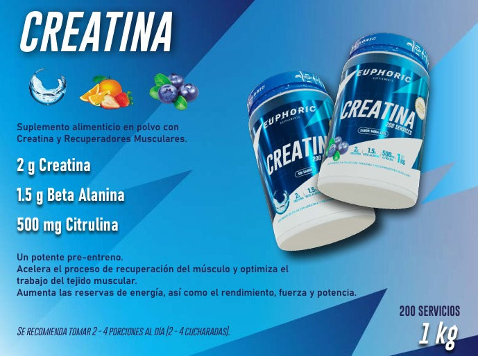 CREATINE EUPHORIC 1 KG