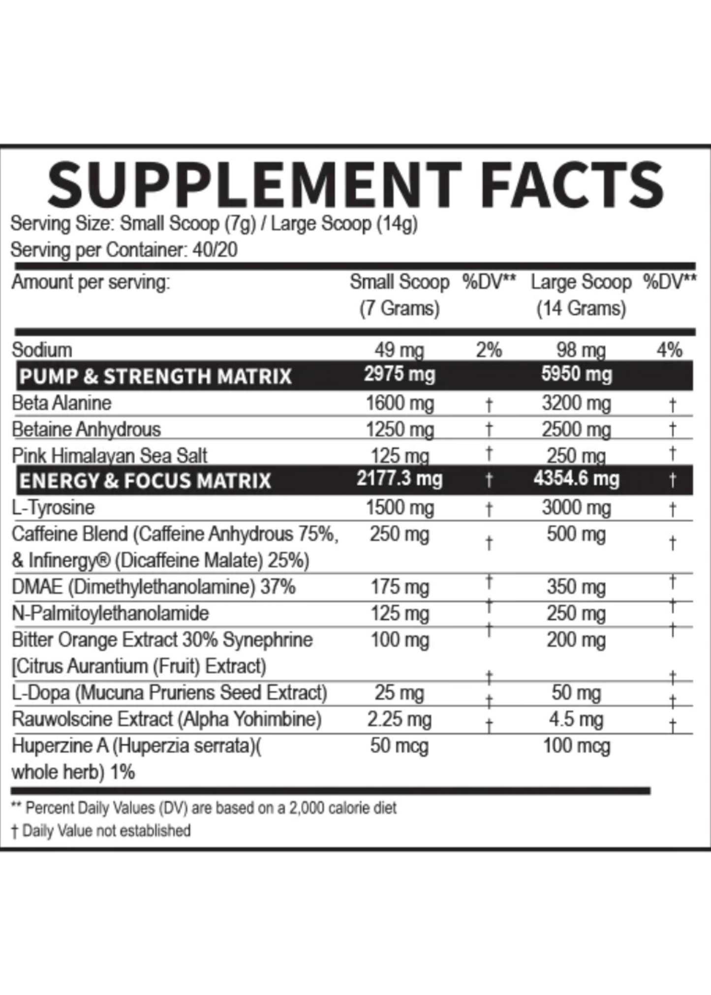 VENOM INF 40/20 DRAGON PHARMA