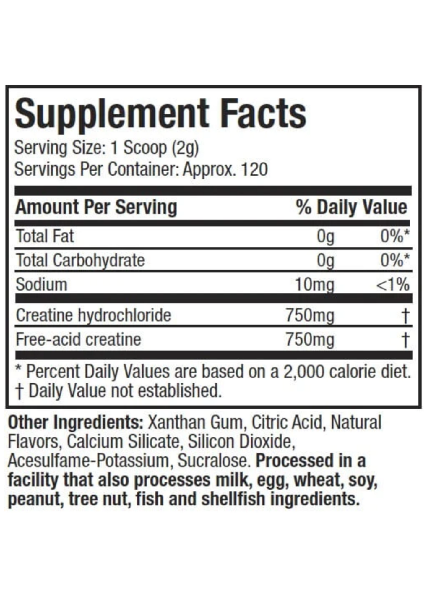 CREACTOR CELL TECH MUSCLE TECH 120SV
