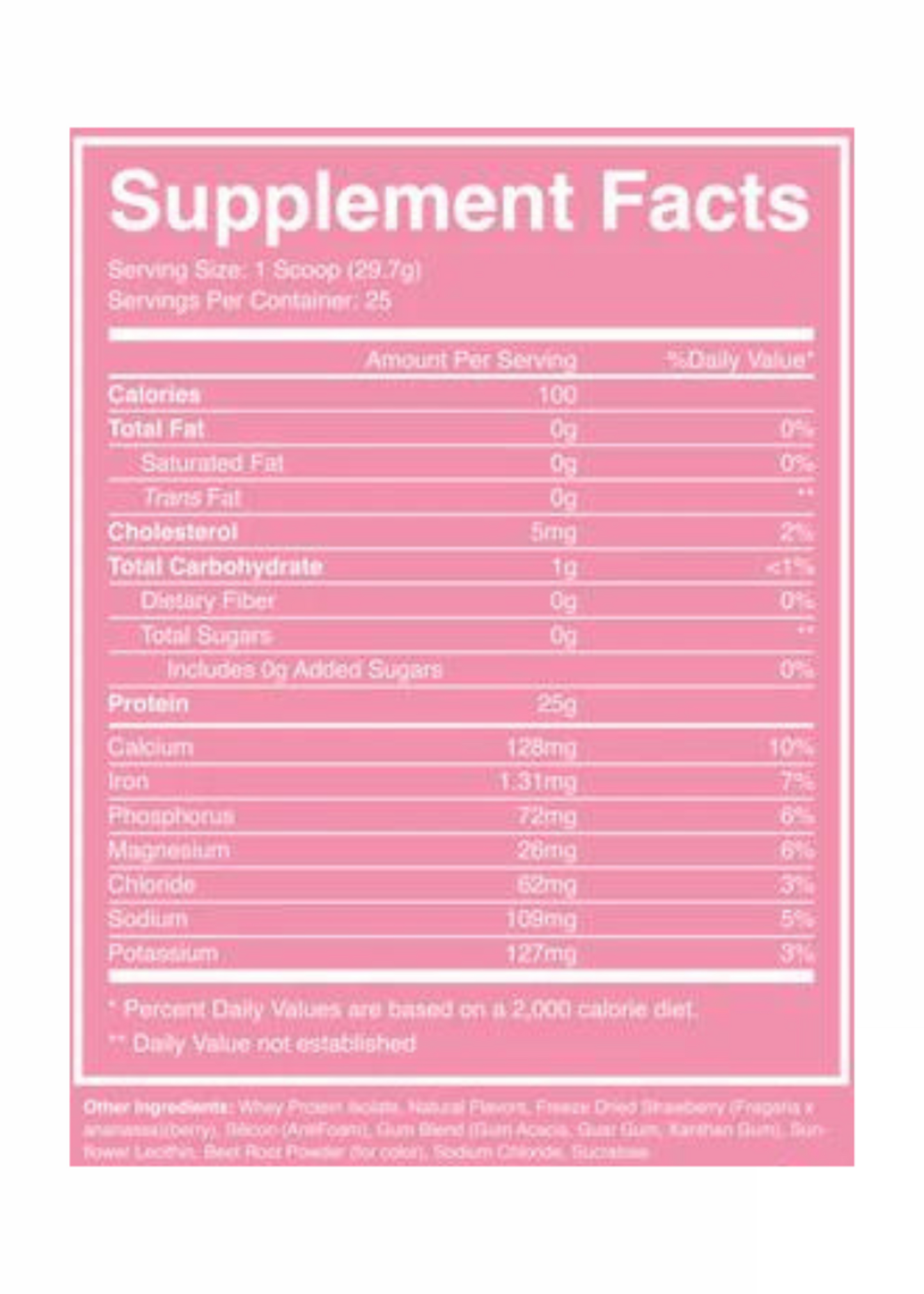 CBUM ITHOLATE PROTEIN 25SV RAW