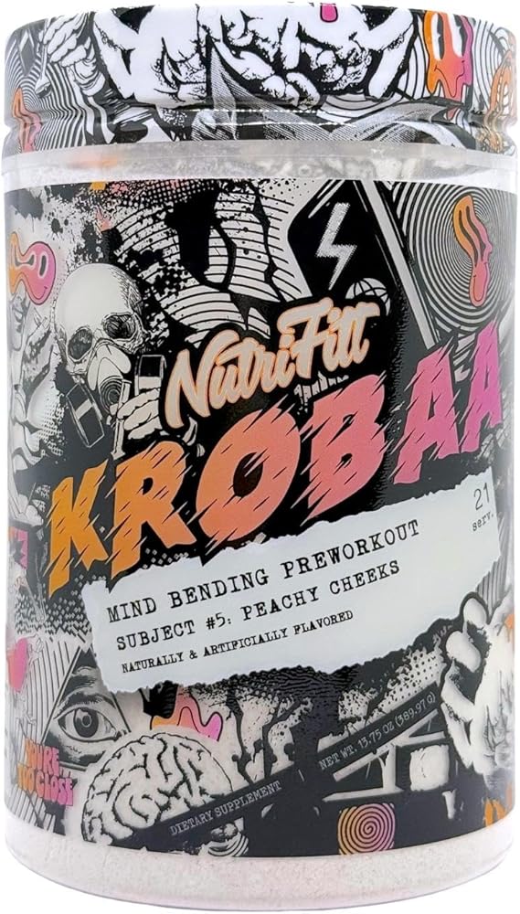 PRE-ENTRENO KROBAA NUTRI FITT