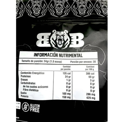 ZERO PROTEIN 1KG BLACKBEAR
