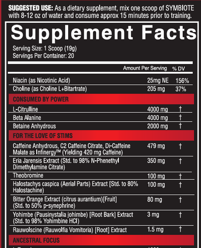 CARNAGE SYMBIOTE HIGHT STIM PRE WORKOUT