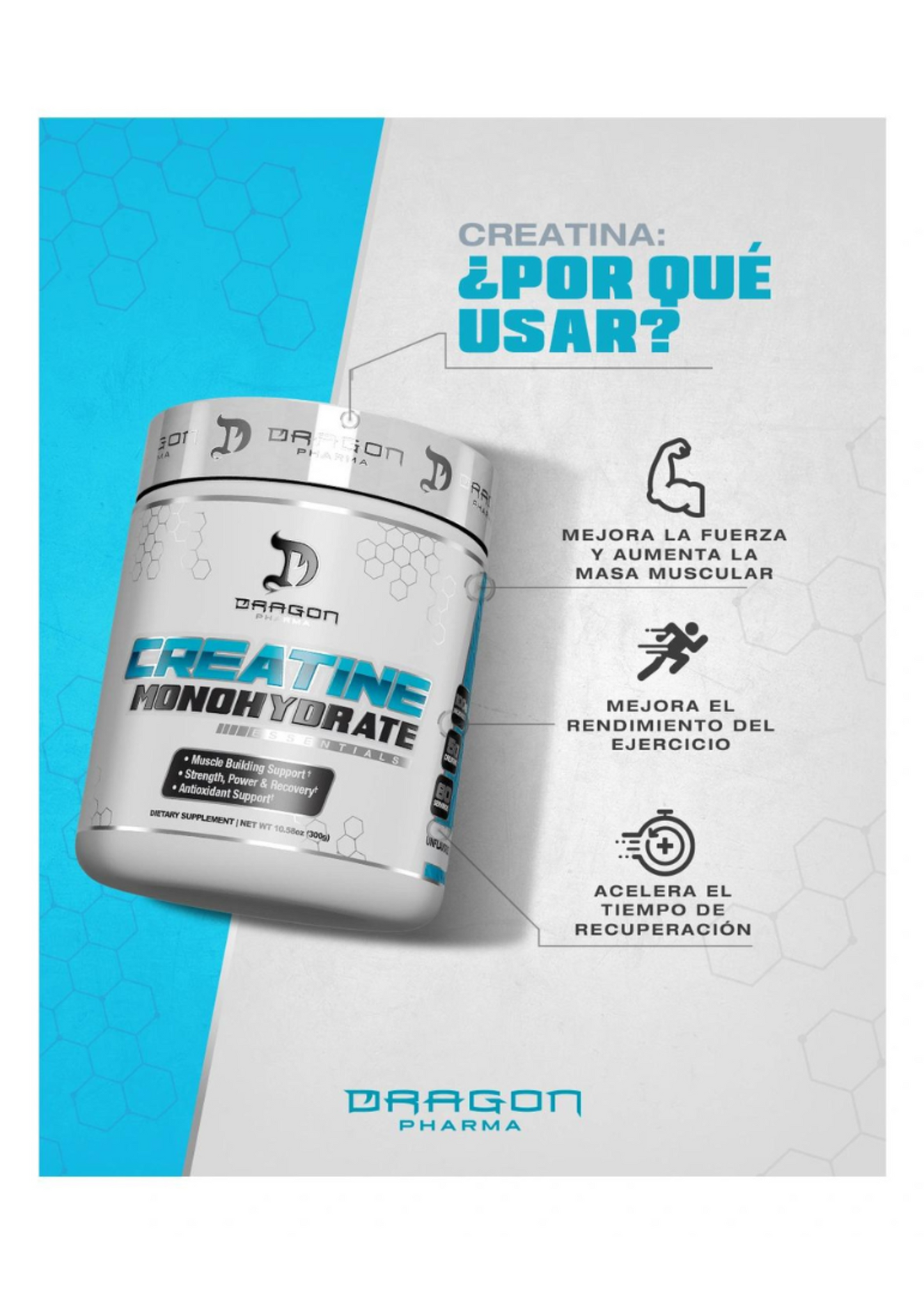 CREATINE 1KG DRAGON PHARMA