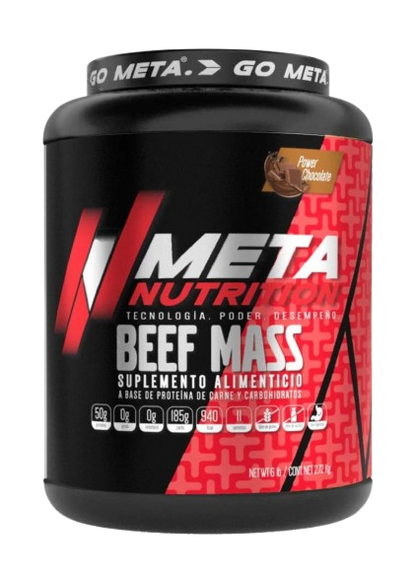 BEEF MASS 6LB META NUTRITION