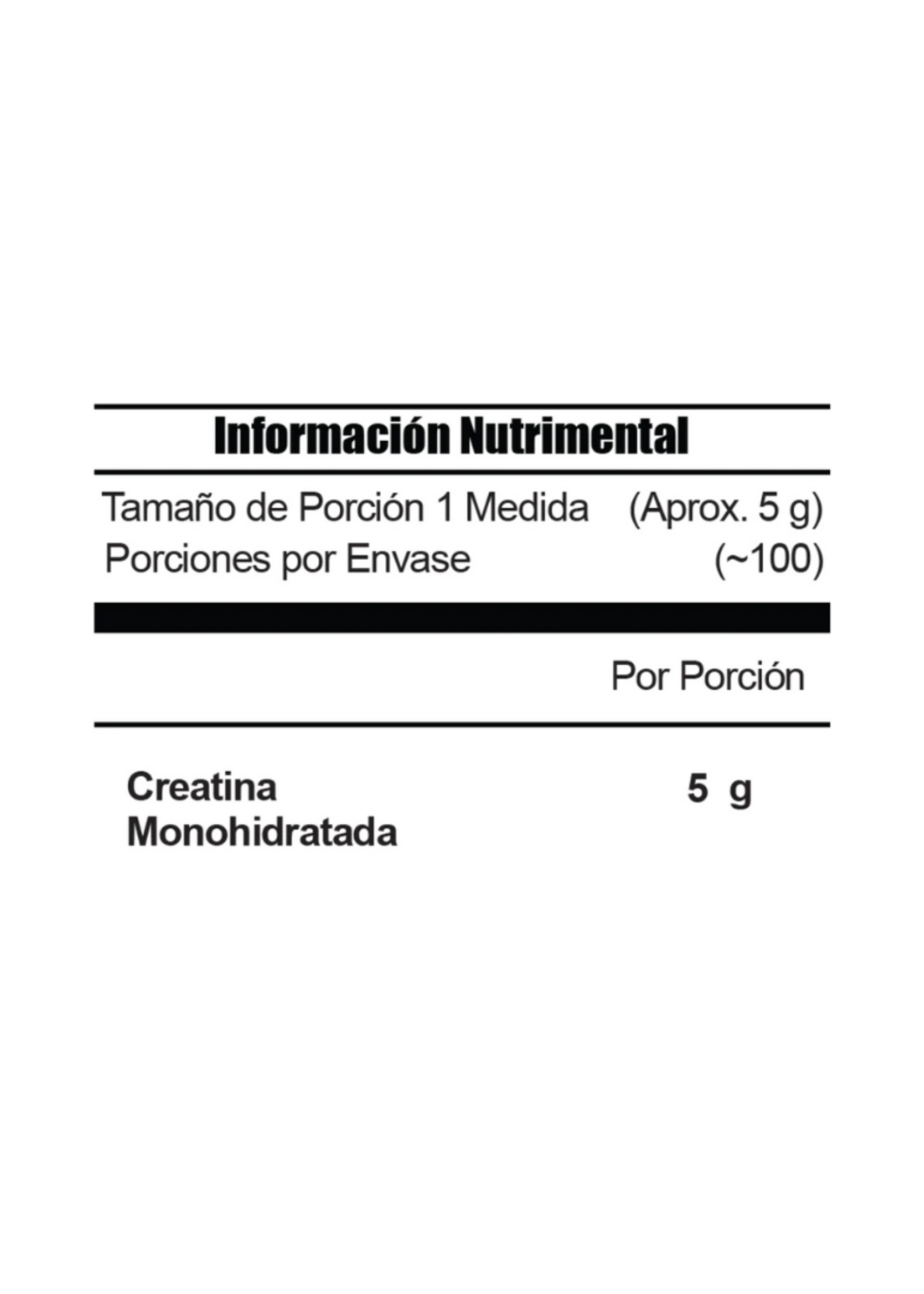 CREATINA META NUTRITION 100SV