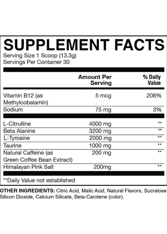 BUM ESSENTIAL ORIGINAL PRE WORK RAW 30SV