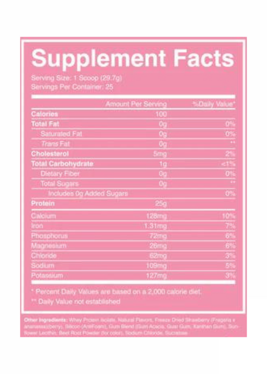CBUM ITHOLATE PROTEIN 25SV RAW